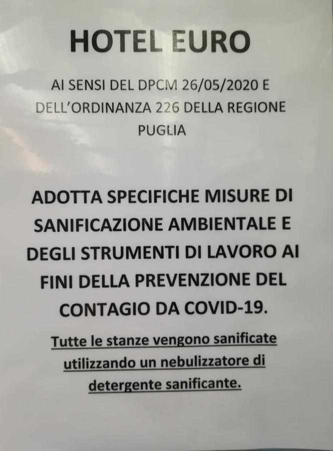 Hotel Euro San Giovanni Rotondo Kültér fotó